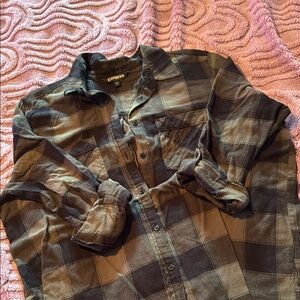 Express Checkered Casual Shirt